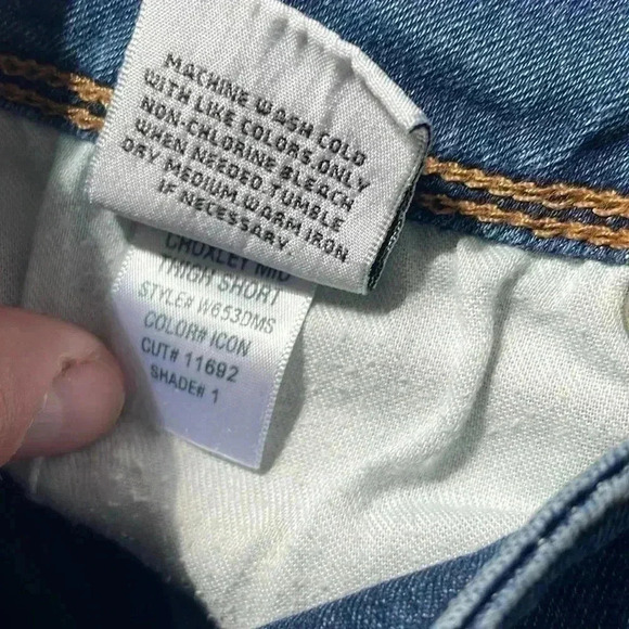 Hudson Croxley mid thigh shorts icon color 30 - Picture 6 of 7